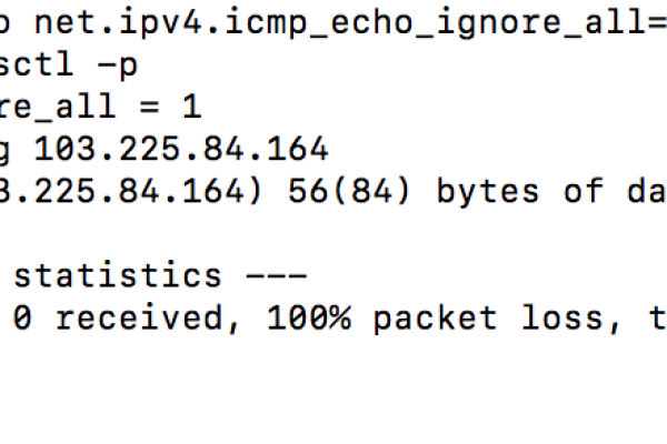 禁止ping linuxcentos 设置  第1张