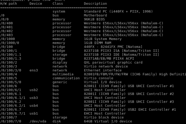 Linux系统信息收集命令  第1张