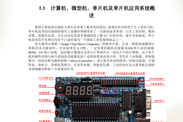 单片机最小系统包含哪几部分