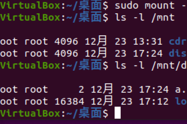ubuntu挂载硬盘命令