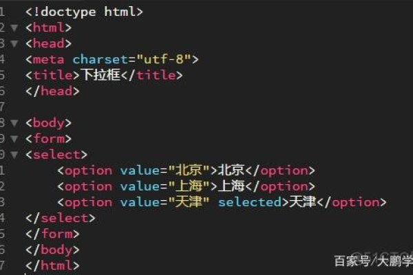 html5多选框如何设置