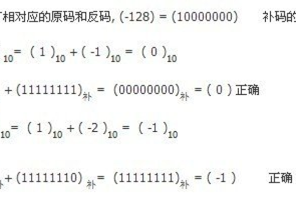 负数的补码怎么算  第1张