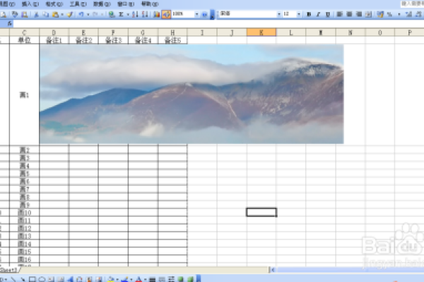 图片怎样放在excel表格中  第1张