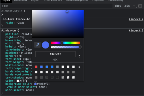 jquery 怎么调用系统的取色板  第1张