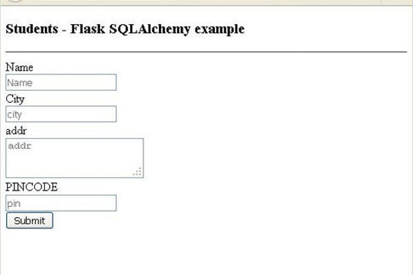 Flask与SQLAlchemy的结合应用  第1张