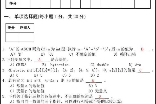 c语言期末考试怎么考  第1张