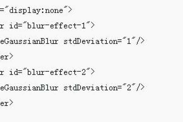 html 高斯模糊如何实现