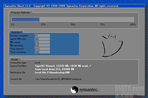 如何使用Ghost备份Linux系统？