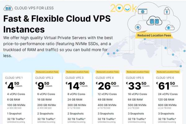 德国云主机，德国欧洲云服务器2022年更新（德国cloud7）