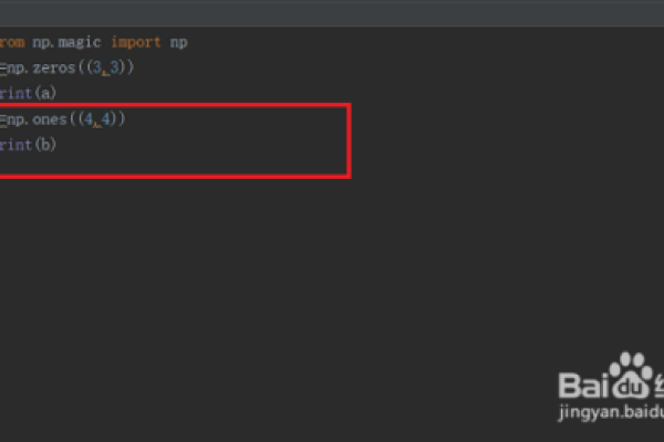 python如何建立零矩阵  第1张