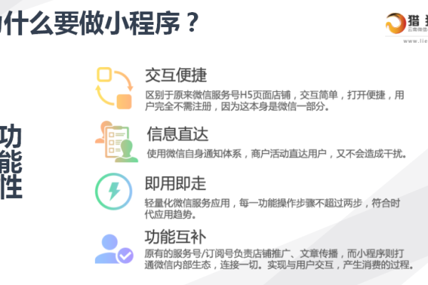 企业做小程序有什么要求