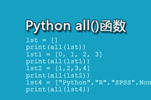 python中all函数的用法