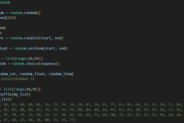 python 0-1随机数  第1张