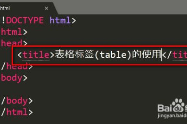 html的table如何绑定数据类型