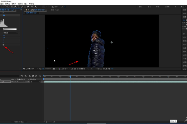 用Ae软件怎么进行视频抠图的操作  第1张