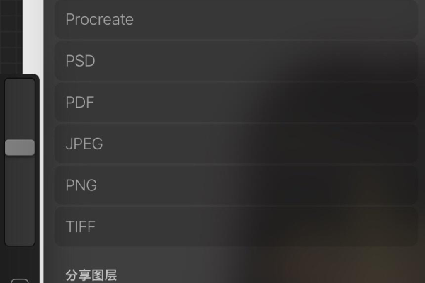 procreate保存什么什么格式比较清晰