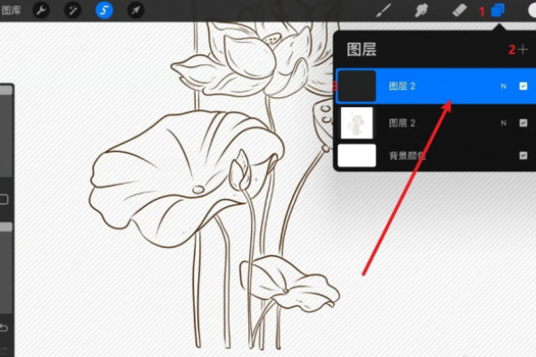 procreate怎么提取线稿-procreate提取线稿教程