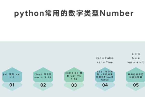 python中如何表示数字