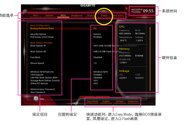 技嘉主板没有usb启动项怎么办