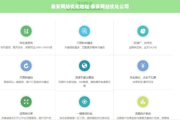 泰安网站优化怎么做,泰安网站优化的重要性