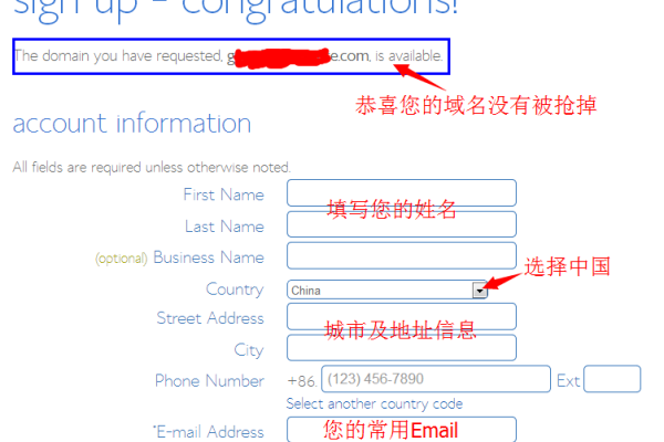 购买域名的步骤  第1张