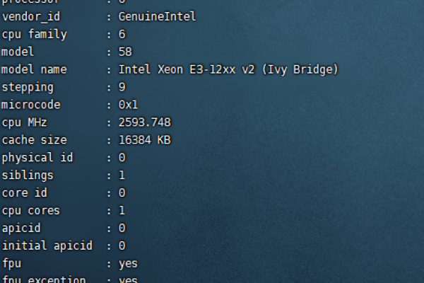 linux常用命令查看cpu