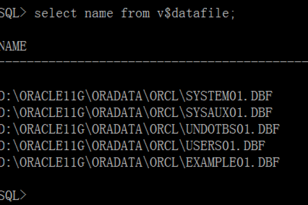 oracle创建数据表