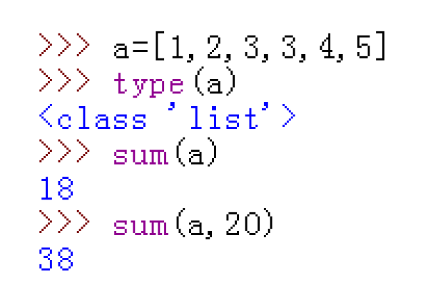 python函数sum  第1张