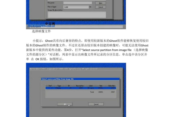 使用Ghost进行Windows XP系统分区恢复