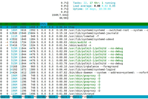 如何查看Linux系统中进程和用户的内存使用情况