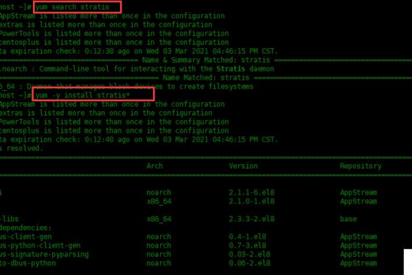 在Linux中如何使用Stratis配置本地存储