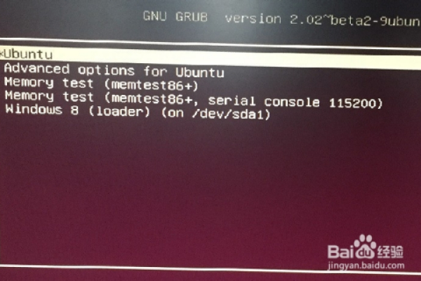 ubuntu系统修复grub