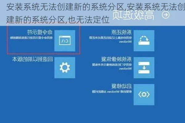 安装程序遇到问题：无法创建系统分区，解决方案攻略 (安装程序无法创建新的系统分区 服务器)