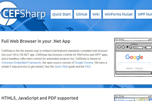 如何在WPF中使用CefSharp嵌入JavaScript功能？  第1张