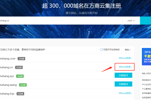 如何查询域名注册信息及注册商位置？  第1张