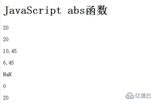 Abs函数是什么？它在不同编程语言中如何实现？