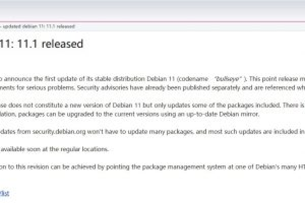 Debian 11.5版本发布 新增对安全问题的修正（debian最新版本）