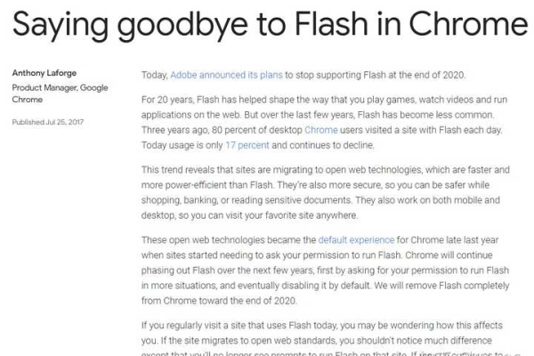 Chrome真的允许网站使用Flash Player吗？