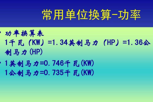 什么是功耗单位及其重要性？  第1张