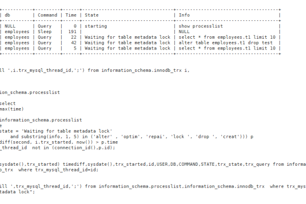 如何解决RDS for MySQL元数据锁MDL导致无法操作数据库的问题？  第1张