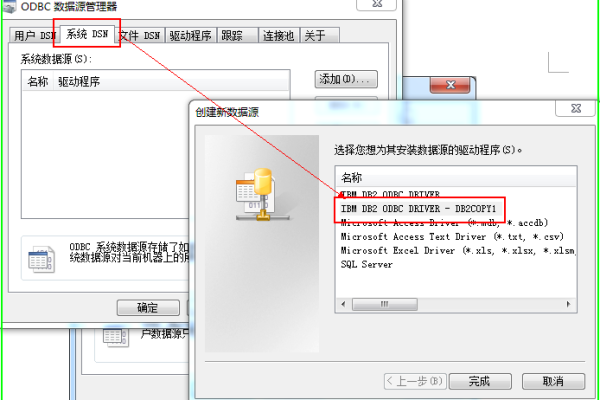 如何通过C语言使用ODBC连接DB2数据库？  第1张