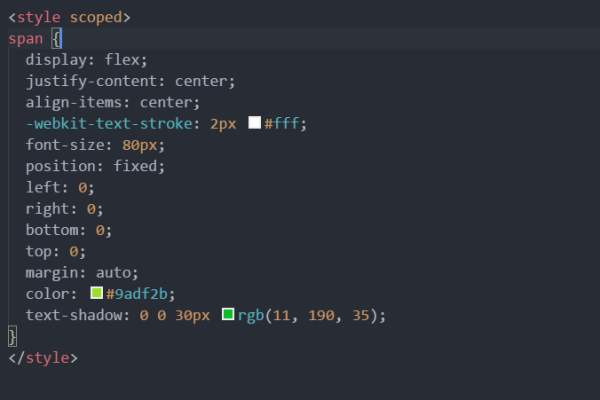 如何在CSS3中实现文字描边效果？  第1张