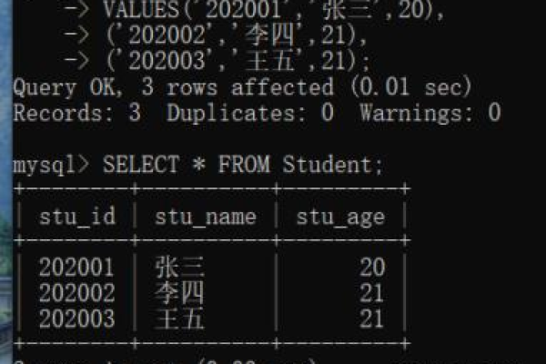 如何在MySQL中创建数据库并插入数据表？  第3张