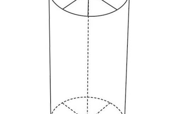 如何最简单地画出圆柱体？
