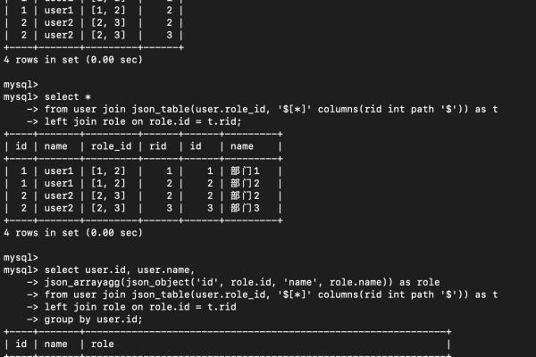 如何高效地更新MySQL中的JSON数据库字段？