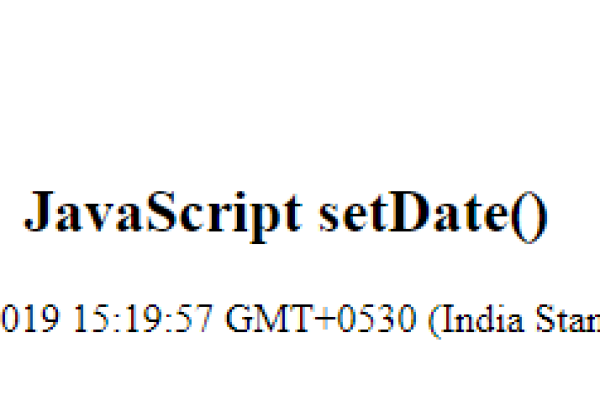 如何利用JavaScript高效地调用和处理日期数据？  第1张