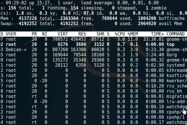 如何在Linux系统中查看当前运行的进程？  第3张