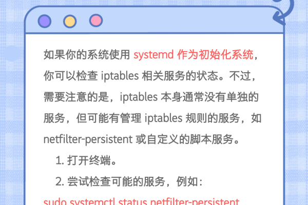 如何查看Linux系统中的iptables配置？  第3张