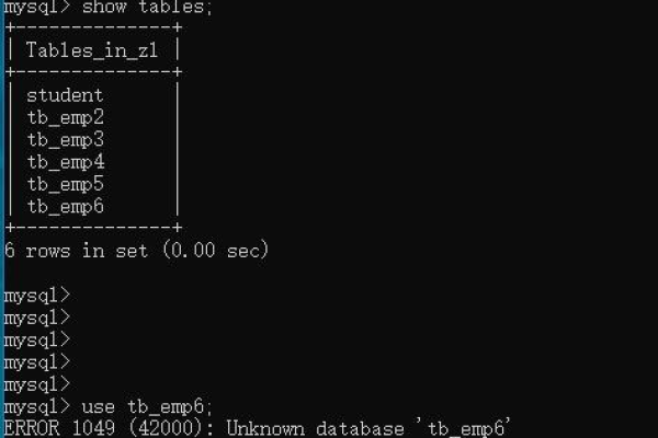 如何解决MySQL数据库创建时出现的1046错误？  第2张