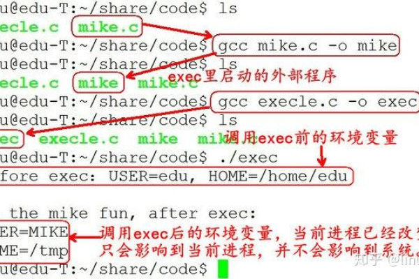 Linux中的exec函数是如何工作的？